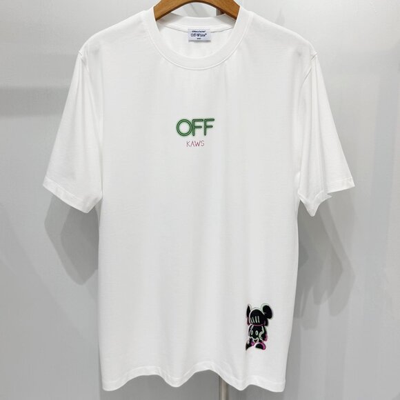Off-White Bear Graphic Print White T-Shirt - Picture 1 of 6